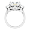 5 CT Princess Cut VVS1 Colorless Moissanite Engagement Ring Set, Wedding/Bridal Ring Set, Sterling Silver Vintage Antique Anniversary Propose Rings Set Gifts for Her 5 CT Princess Cut VVS1 Colorless Moissanite Engagement Ring Set, Wedding/Bridal Ring Set, Sterling Silver Vintage Antique Anniversary Propose Rings Set Gifts for Her