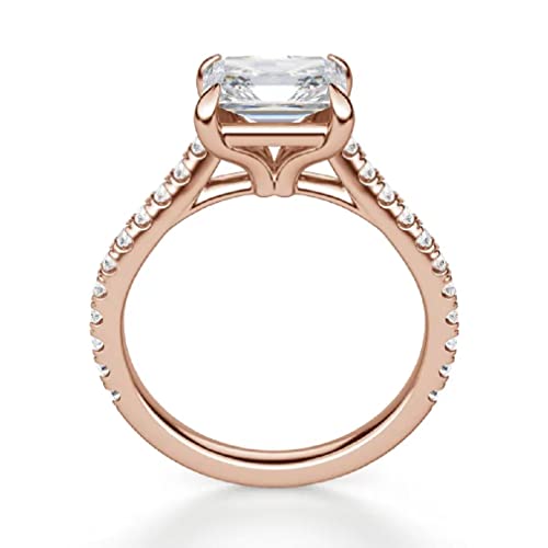 1 CT Radiant Cut Solitaire Engagement Rings Moissanite Petite Ring Promise Gifts for Her Wedding Rings for Women 1 CT Radiant Cut Solitaire Engagement Rings Moissanite Petite Ring Promise Gifts for Her Wedding Rings for Women