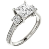 925 Silver, Moissanite Ring, 2 CT Princess Cut Handmade Solitaire Engagement Ring Diamond Wedding Ring for Womens, Anniversary Propose Gifts Her, VVS1 Colorless 925 Silver, Moissanite Ring, 2 CT Princess Cut Handmade Solitaire Engagement Ring Diamond Wedding Ring for Womens, Anniversary Propose Gifts Her, VVS1 Colorless