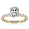 10K Solid Yellow Gold Handmade Engagement Rings 3.0 CT Oval Cut Moissanite Diamond Solitaire Wedding/Bridal Ring Set for Women/Her Propose Rings 10K Solid Yellow Gold Handmade Engagement Rings 3.0 CT Oval Cut Moissanite Diamond Solitaire Wedding/Bridal Ring Set for Women/Her Propose Rings