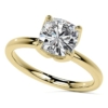 10K Solid Yellow Gold Handmade Engagement Ring 2.00 CT Cushion Cut Moissanite Diamond Solitaire Wedding/Bridal Rings for Her/Woman Best Ring 10K Solid Yellow Gold Handmade Engagement Ring 2.00 CT Cushion Cut Moissanite Diamond Solitaire Wedding/Bridal Rings for Her/Woman Best Ring