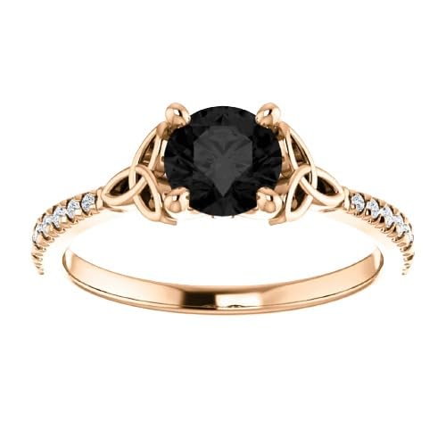 1 CT Round Shape Moissanite Wedding Rings for Women Solitaire Wedding Rings for Women Promise Gifts for Her Antique Rings 1 CT Round Shape Moissanite Wedding Rings for Women Solitaire Wedding Rings for Women Promise Gifts for Her Antique Rings