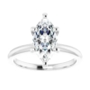 Marquise Cut Moissanite Ring in Silver or Solid Gold, 3 CT Solitaire Design for Women, Bridal Engagement and Wedding Band, Anniversary Present for Her, Timeless Elegance Marquise Cut Moissanite Ring in Silver or Solid Gold, 3 CT Solitaire Design for Women, Bridal Engagement and Wedding Band, Anniversary Present for Her, Timeless Elegance