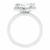 2 CT Silver/Solid Gold Moissanite Halo Ring Moissanite Wedding Ring Sets for Women Promise Gifts for Her Emerald Shape Moissanite Engagement Ring 2 CT Silver/Solid Gold Moissanite Halo Ring Moissanite Wedding Ring Sets for Women Promise Gifts for Her Emerald Shape Moissanite Engagement Ring