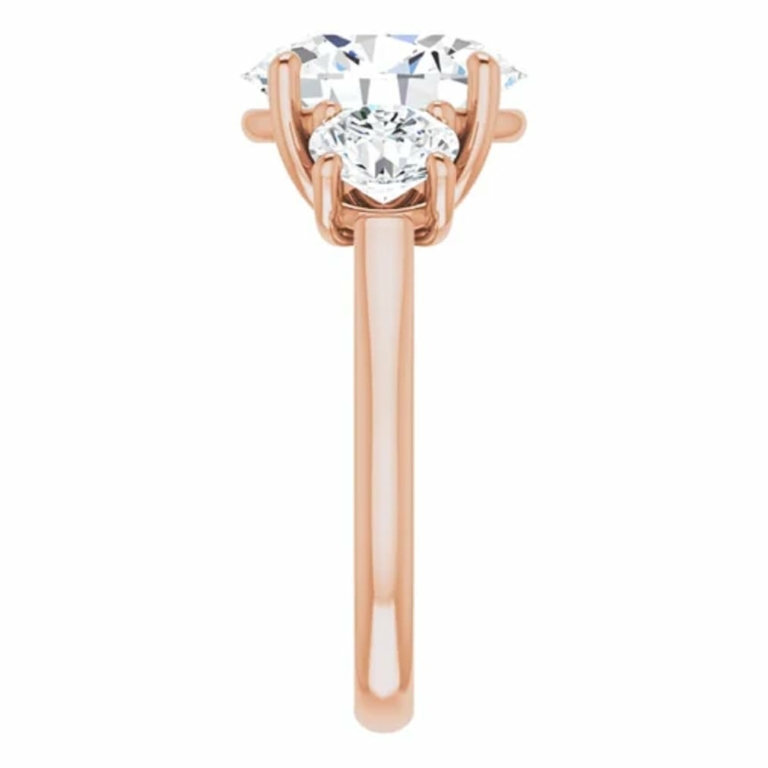 5 Carat Oval Moissanite Solitaire Ring, Solid Gold/Silver, Three Stone Setting, Engagement Wedding Anniversary Promise Ring for Her 5 Carat Oval Moissanite Solitaire Ring, Solid Gold/Silver, Three Stone Setting, Engagement Wedding Anniversary Promise Ring for Her