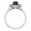 1 CT Vintage Style Rings for Women Moissanite Wedding Ring Round Cut Halo Engagement Ring Promise Gifts for Her Moissanite