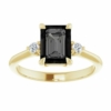 Three Stone Engagement Rings for Women Matching Wedding Ring Moissanite Ring Silver/Solid Gold Promise Gifts For Her 2 Ct Emerald Cut Moissanite Rings Three Stone Engagement Rings for Women Matching Wedding Ring Moissanite Ring Silver/Solid Gold Promise Gifts For Her 2 Ct Emerald Cut Moissanite Rings