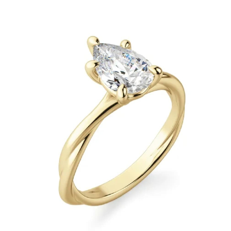 1 Ct Engagement Rings for Women Pear Shape Moissanite Ring Solitaire Silver/Solid Gold Promise Gifts for Her Classic Wedding Rings for Women 1 Ct Engagement Rings for Women Pear Shape Moissanite Ring Solitaire Silver/Solid Gold Promise Gifts for Her Classic Wedding Rings for Women