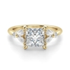Silver/Solid Gold Wedding Ring 1 Carat Engagement Ring Moissanite Princess Cut Rings for Women Promise Gifts for Her Moissanite Ring Silver/Solid Gold Wedding Ring 1 Carat Engagement Ring Moissanite Princess Cut Rings for Women Promise Gifts for Her Moissanite Ring