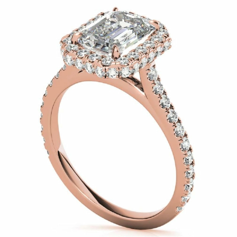 3 CT Moissanite Emerald Cut Ring Halo Engagement Rings for Women Silver/Solid Gold Engagement Ring Promise Gifts for Her Bridal Sets Wedding Rings 3 CT Moissanite Emerald Cut Ring Halo Engagement Rings for Women Silver/Solid Gold Engagement Ring Promise Gifts for Her Bridal Sets Wedding Rings