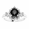1 CT Round Cut Moissanite Ring Solitaire Ring Moissanite Wedding Ring for Her Promise Gifts for Her Anniversary Rings