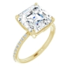 6 CT Asscher-Cut Moissanite Ring for Women, Silver/Solid Gold, Solitaire Engagement and Wedding Ring, Anniversary Promise Gift, Classic Solitaire Design 6 CT Asscher-Cut Moissanite Ring for Women, Silver/Solid Gold, Solitaire Engagement and Wedding Ring, Anniversary Promise Gift, Classic Solitaire Design