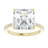 6 CT Asscher-Cut Moissanite Ring for Women, Silver/Solid Gold, Solitaire Engagement and Wedding Ring, Anniversary Promise Gift, Classic Solitaire Design 6 CT Asscher-Cut Moissanite Ring for Women, Silver/Solid Gold, Solitaire Engagement and Wedding Ring, Anniversary Promise Gift, Classic Solitaire Design