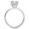 2 CT Hidden Halo Wedding Cushion Cut Moissanite Rings for Women Silver/Solid Gold Promise Gifts for Her Solitaire Moissanite Ring 2 CT Hidden Halo Wedding Cushion Cut Moissanite Rings for Women Silver/Solid Gold Promise Gifts for Her Solitaire Moissanite Ring