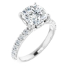 3 CT Cushion Moissanite Solitaire Ring for Women, Silver/Solid Gold, Ideal for Engagement and Wedding, Anniversary Promise Gift for Her, Classic Solitaire Design 3 CT Cushion Moissanite Solitaire Ring for Women, Silver/Solid Gold, Ideal for Engagement and Wedding, Anniversary Promise Gift for Her, Classic Solitaire Design