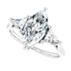 Marquise Cut Moissanite 4 Ct Engagement Rings for Women Three Stone Wedding Ring for Her Promise Gifts for Her Moissanite Ring Marquise Cut Moissanite 4 Ct Engagement Rings for Women Three Stone Wedding Ring for Her Promise Gifts for Her Moissanite Ring