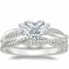 1 CT Heart Shaped Moissanite Ring in Silver/Solid Gold for Women - Twisted Shank Solitaire Ring for Engagement, Wedding, and Anniversary Celebrations 1 CT Heart Shaped Moissanite Ring in Silver/Solid Gold for Women - Twisted Shank Solitaire Ring for Engagement, Wedding, and Anniversary Celebrations