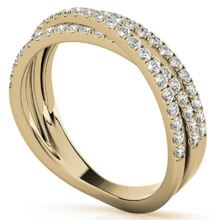 0.75 TCW Moissanite Engagement Ring Moissanite Silver/Solid Gold Wedding Round Shape Wedding Ring Promise Gifts for Her Half-Eternity Band for Women 0.75 TCW Moissanite Engagement Ring Moissanite Silver/Solid Gold Wedding Round Shape Wedding Ring Promise Gifts for Her Half-Eternity Band for Women