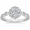 Round Cut Moissanite Solitaire Ring Set for Women - Halo Style Bridal Engagement Ring, Anniversary Wedding Gift for Her, 1.5 CT Round Cut Moissanite Solitaire Ring Set for Women - Halo Style Bridal Engagement Ring, Anniversary Wedding Gift for Her, 1.5 CT