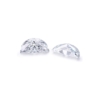 1CT - 100CT Half-Moon Cut Loose Moissanite Stone for Engagement Ring, Earring, Pendant Jewelry, Gifts | Colorless Moissanite Loose Diamond