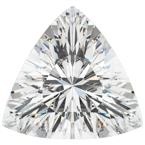 1CT - 100CT Trillion Cut Loose Moissanite Stone for Engagement Ring, Earring, Pendant Jewelry, Gifts | Colorless Moissanite Loose Diamond