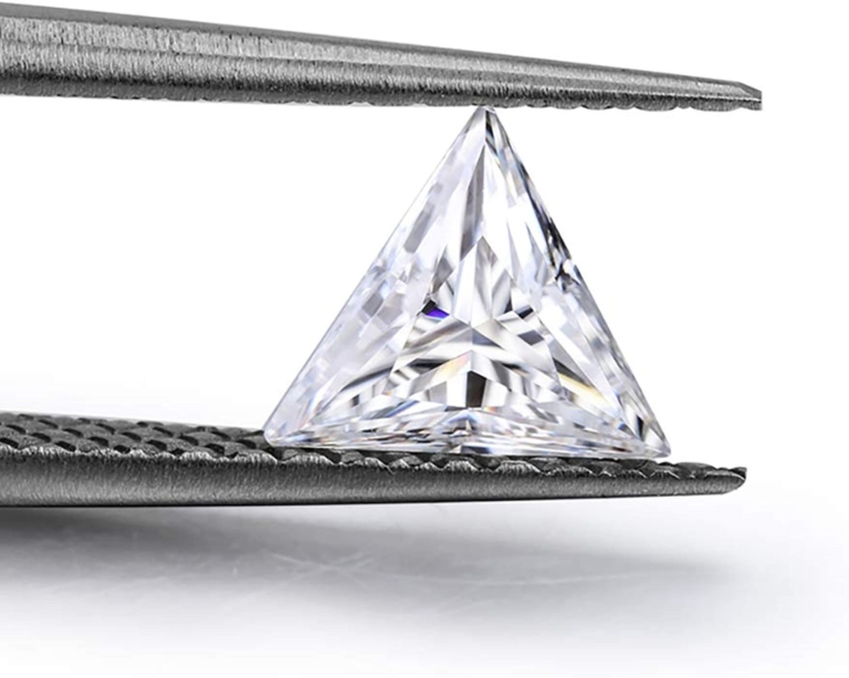 1CT - 100CT Triangle Cut Loose Moissanite Stone for Engagement Ring, Earring, Pendant Jewelry, Gifts | Colorless Moissanite Loose Diamond