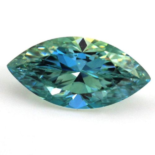 1CT - 100CT Marquise Cut Loose Moissanite Stone for Engagement Ring, Earring, Pendant Jewelry, Gifts | Blue Moissanite Loose Diamond