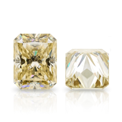 1CT - 100CT Radiant Cut Loose Moissanite Stone for Engagement Ring, Earring, Pendant Jewelry, Gifts | Off White Moissanite Loose Diamond 1CT - 100CT Radiant Cut Loose Moissanite Stone for Engagement Ring, Earring, Pendant Jewelry, Gifts | Off White Moissanite Loose Diamond