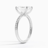Solitaire Radiant Cut Lab Grown Diamond Engagement Ring for Women Solitaire Radiant Cut Lab Grown Diamond Engagement Ring for Women