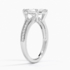 Solitaire Marquise Cut Lab Grown Diamond Engagement Ring for Women