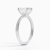 Solitaire Oval Cut Lab Grown Diamond Engagement Ring for Women Solitaire Oval Cut Lab Grown Diamond Engagement Ring for Women