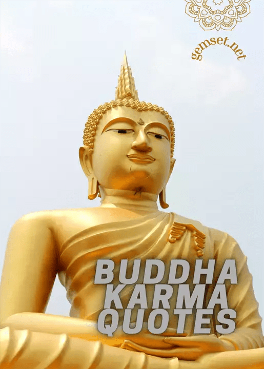 7 Inspirational Buddha Quotes on Karma in English Gemset