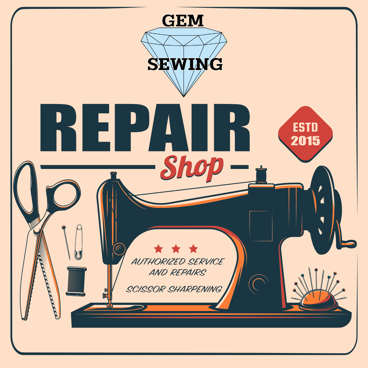 Sewing and Serger Machine Cleaning & Repairs