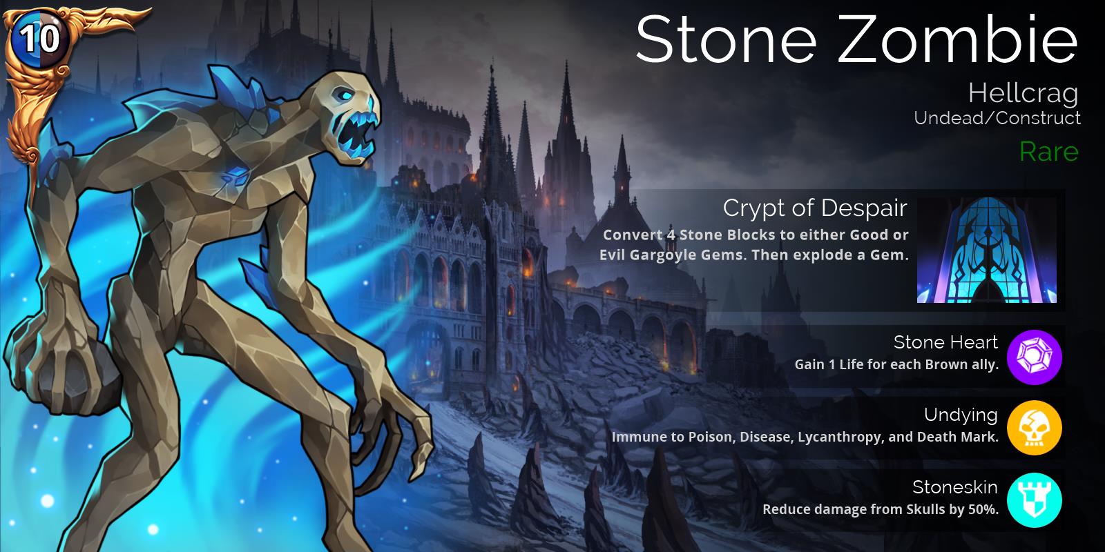 [2022] Stone Dead Gems of War Dev Tracker devtrackers.gg