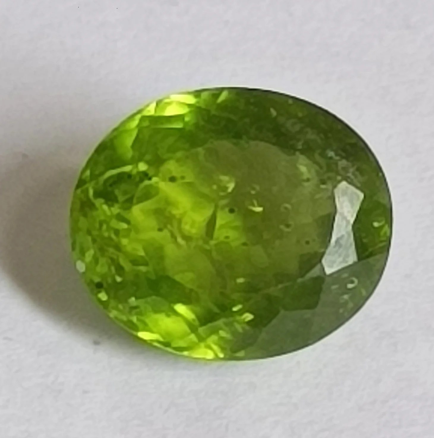 Peridot Gemstone 12.58 ct13.97 Ratti Gemstones Shop Near Me in Delhi