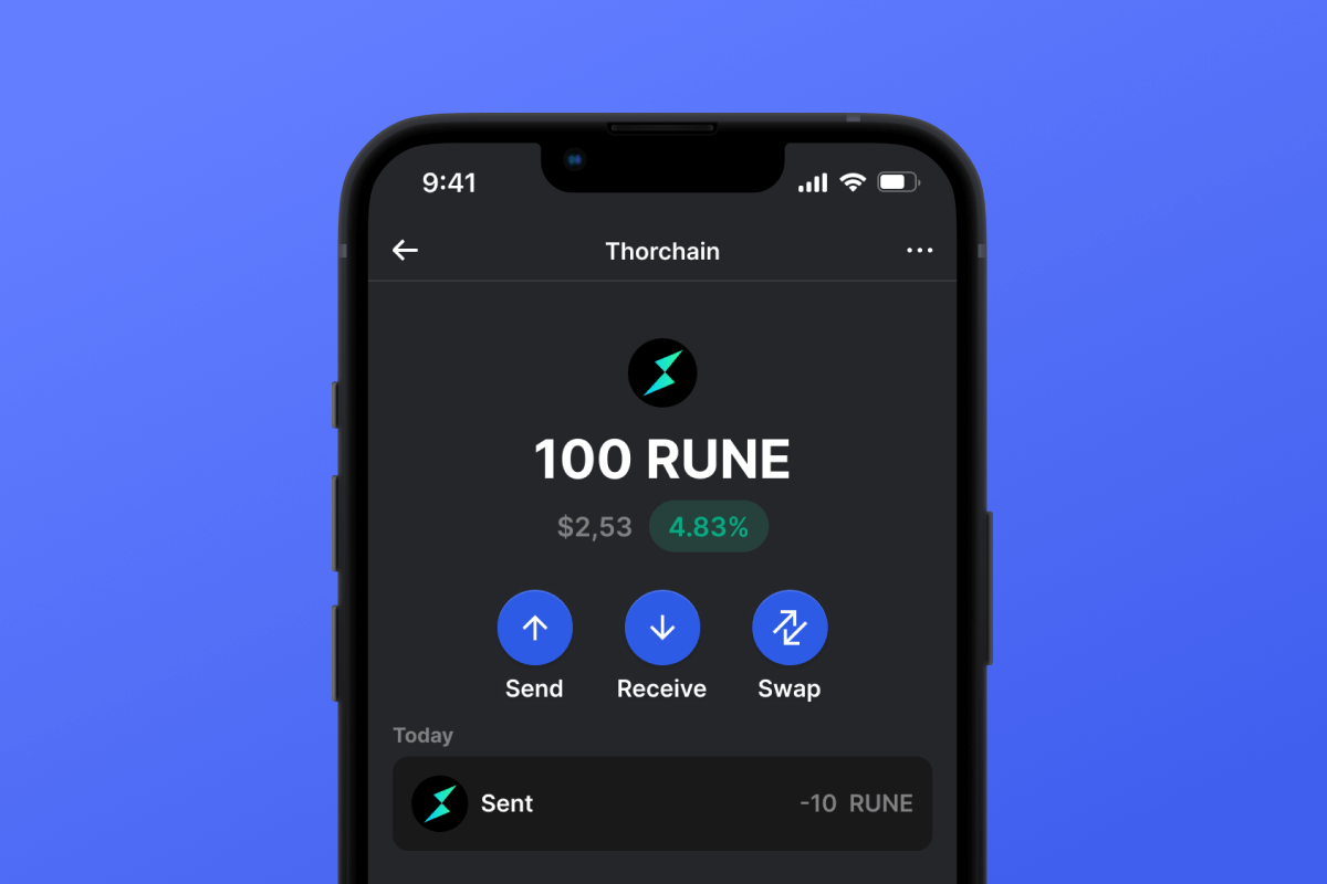 Best THORChain Wallet RUNE Wallet app for iOS & Android Gem Wallet