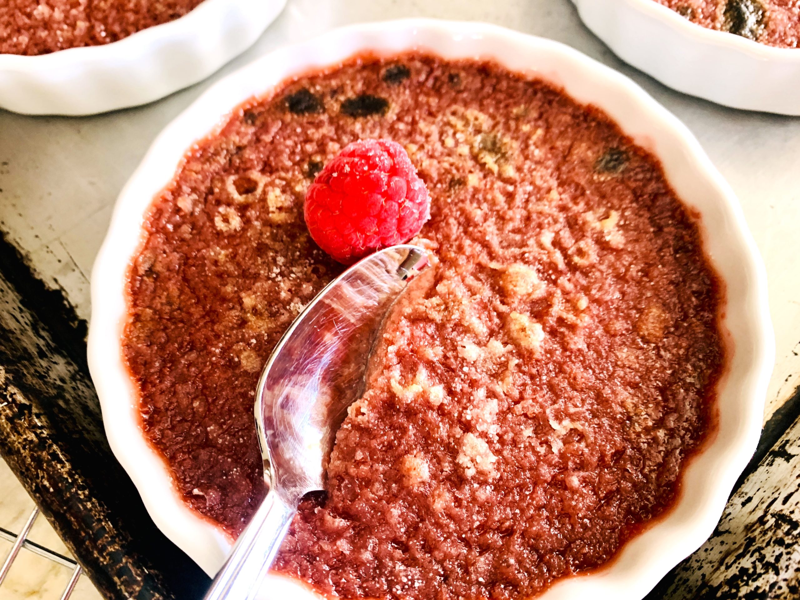 Raspberry Crème Brulee Recipe! Live. Love. Laugh. Food.