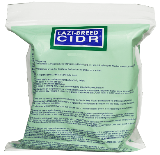 CIDR Sheep/Goat Oestrus Synchronisation Inplant Packet of 20 Australia