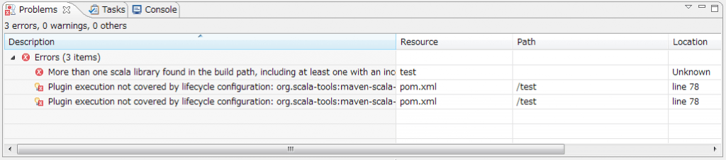 [Scala]eclipseでMavenを使ってScalaのプロジェクトを作り、Specsでテストするようにする
