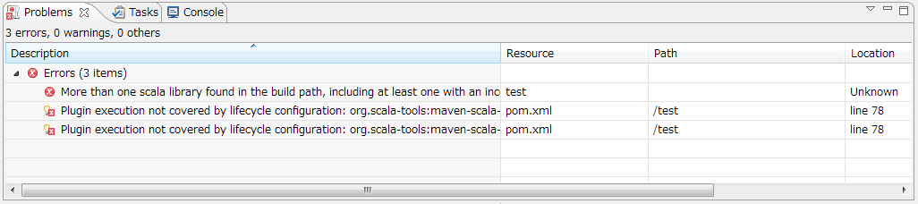 [Scala]eclipseでMavenを使ってScalaのプロジェクトを作り、Specsでテストするようにする