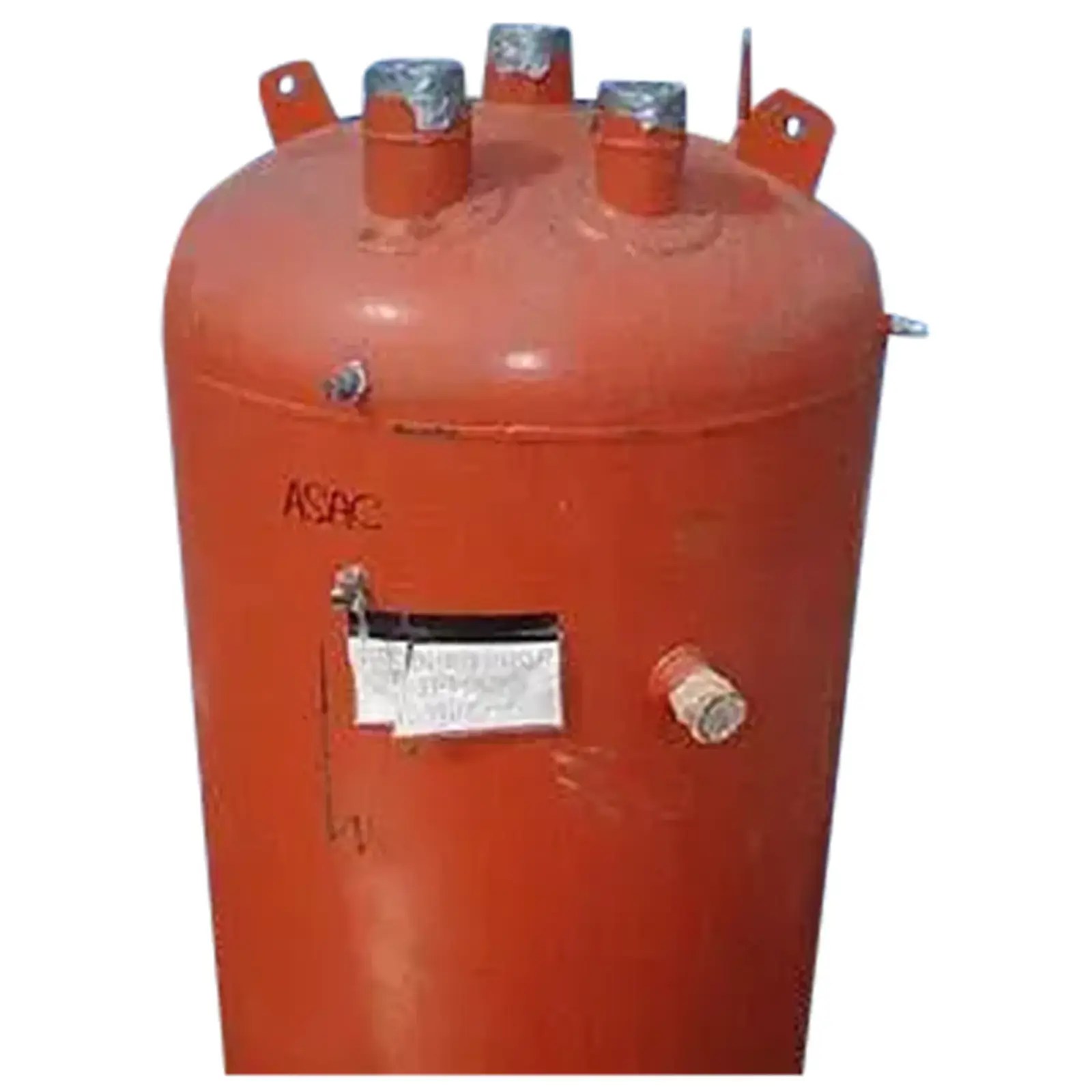 Refrigeration Valves and Systems High Pressure Receiver Tank 1300 Gal