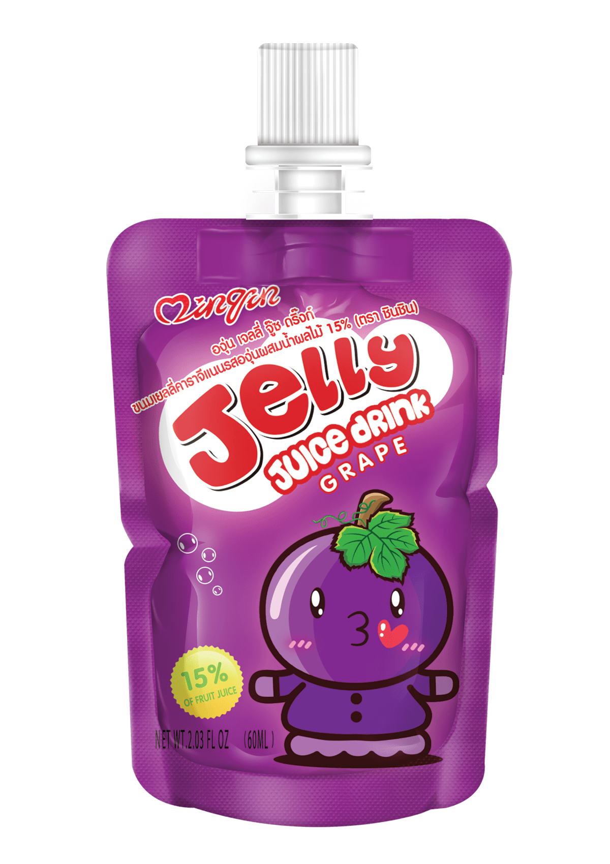 เจลลี่ จู๊ช ดริ๊งค์ รสองุ่น ตราชิน ชิน General Group