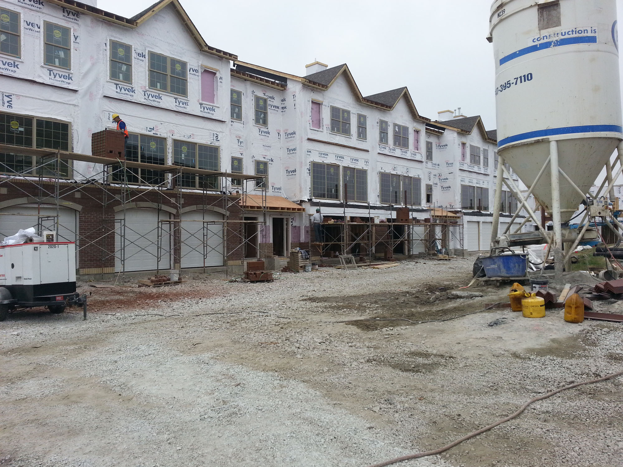 New Construction Residential Condo in Addison, IL General Masonry