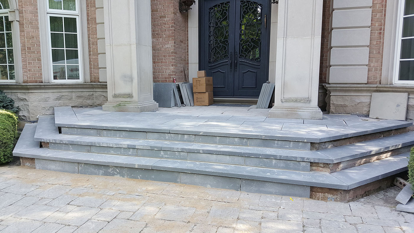 Stairs repair and maintenance bluestone General Masonry Construction