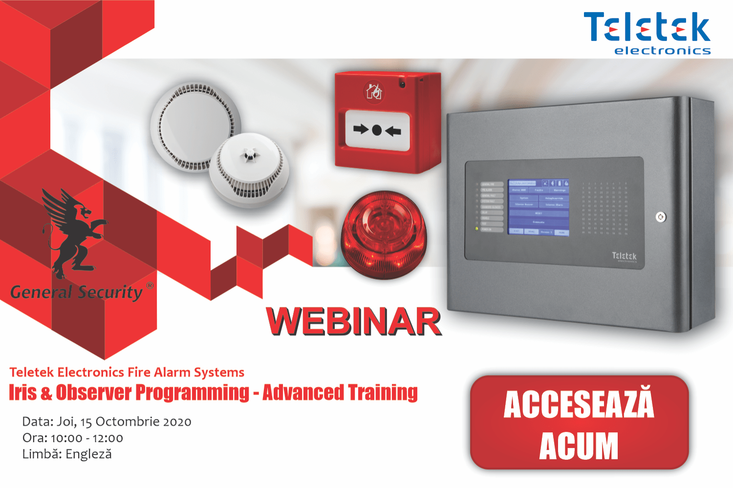 General Security inar Teletek Electronics Fire Alarm Systems