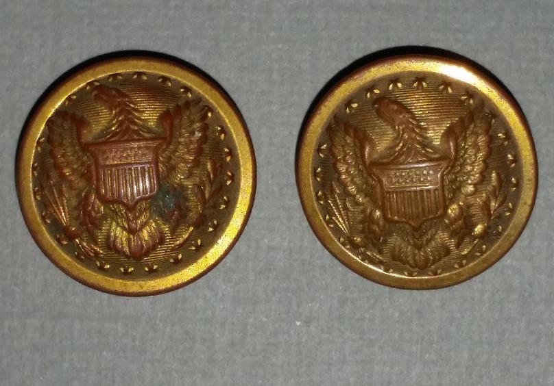 Heirloom Eagles General Staff Buttons
