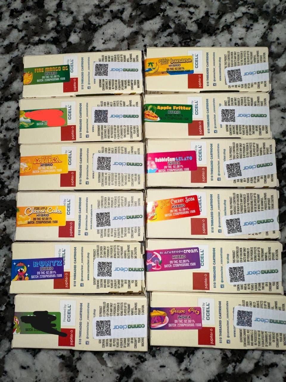 Cannaclear Carts Flavors at Karen Tindal blog