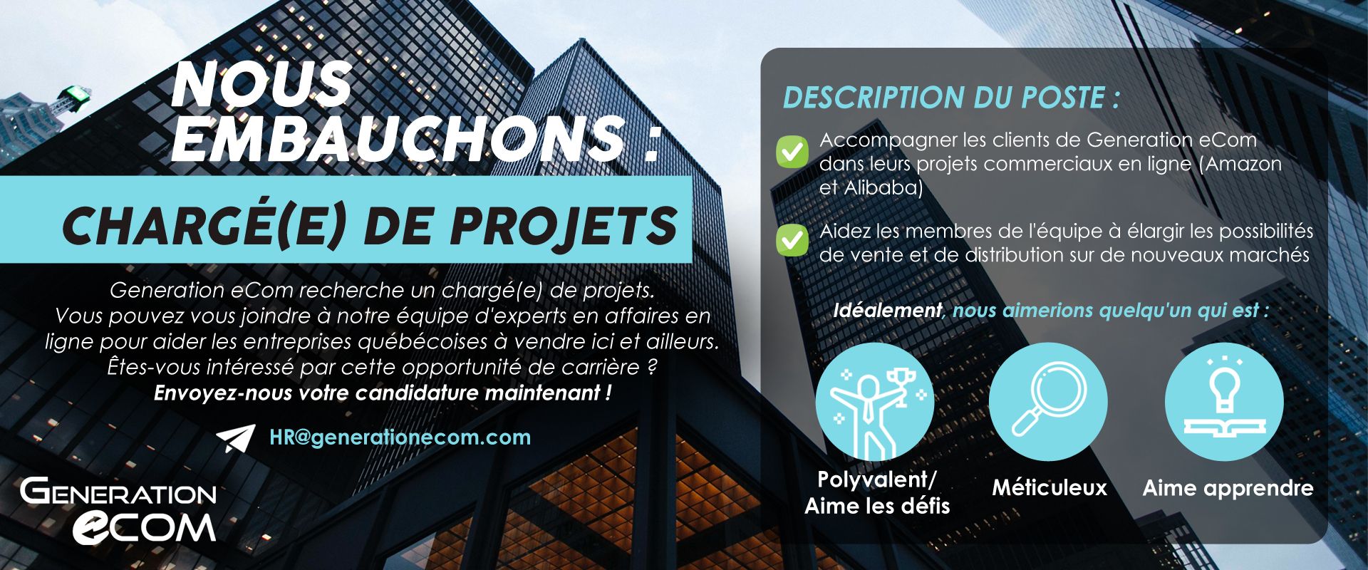 Project Manager Duplicate Generation Experts Amazon Montréal, Québec