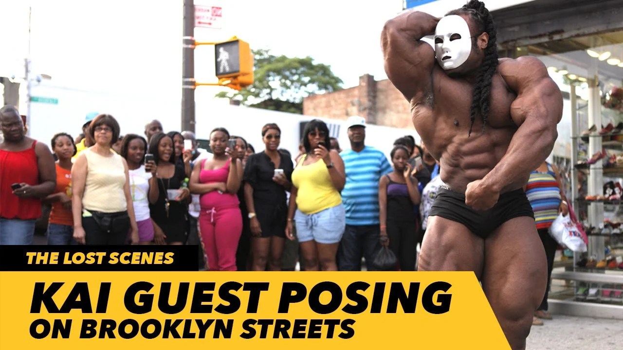 Kai Guest Posing on Brooklyn Streets Generation Iron