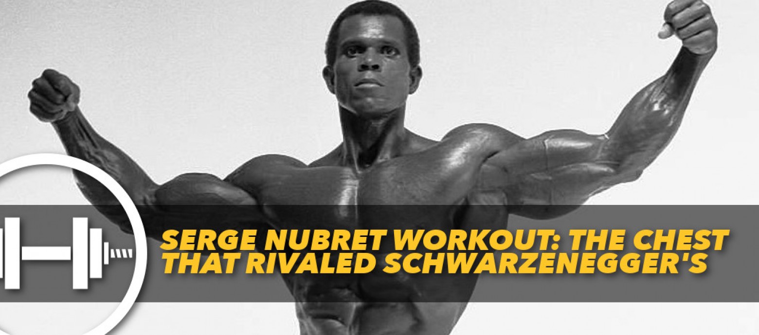 Serge Nubret Workout The Chest Tha Rivaled Schwarzenegger's